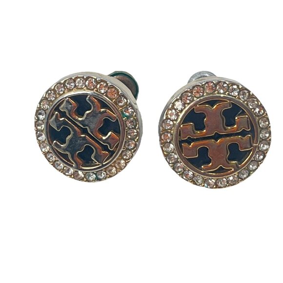 Tory Burch Jewelry - Tory Burch Stud Earrings Logo